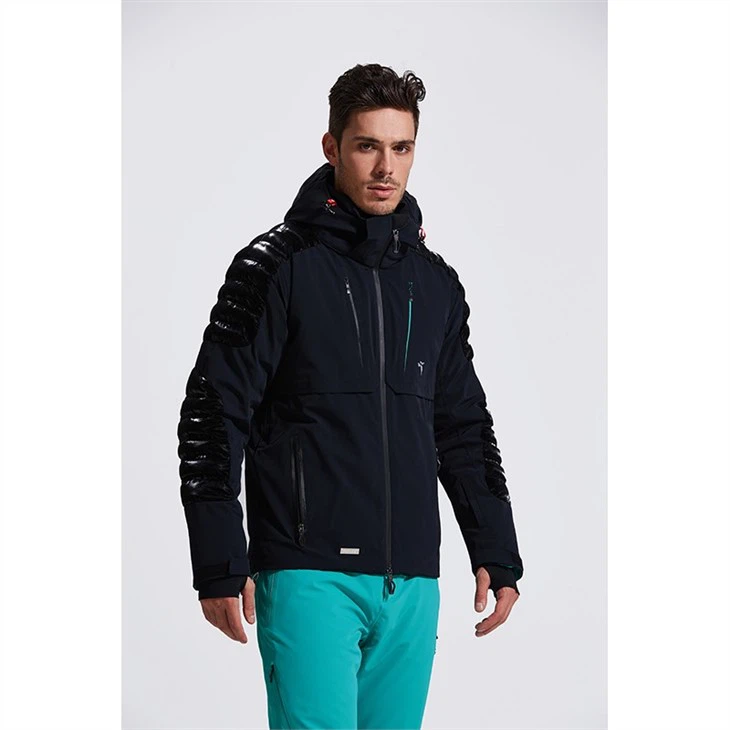 White Velvet Puffer Snow Jacket